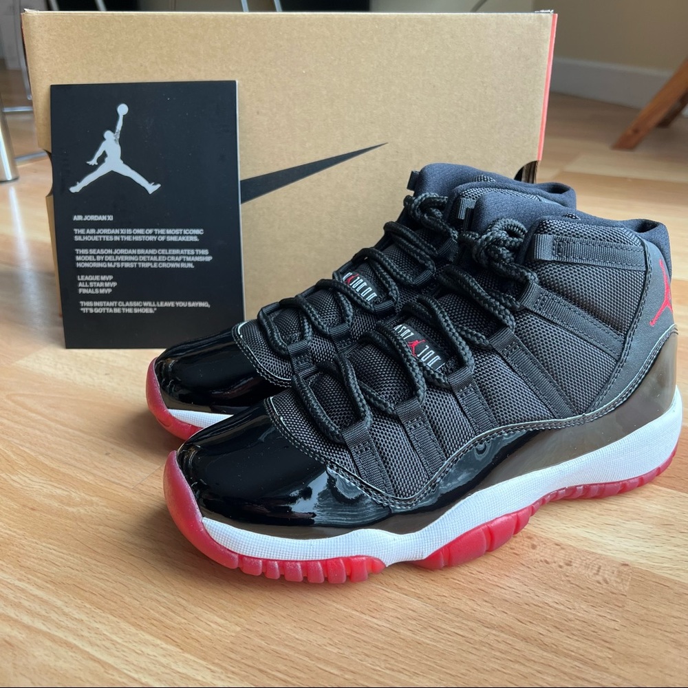 Authentic Air Jordan Retro 11 Bred (2019 Release) Size EUR 38.5